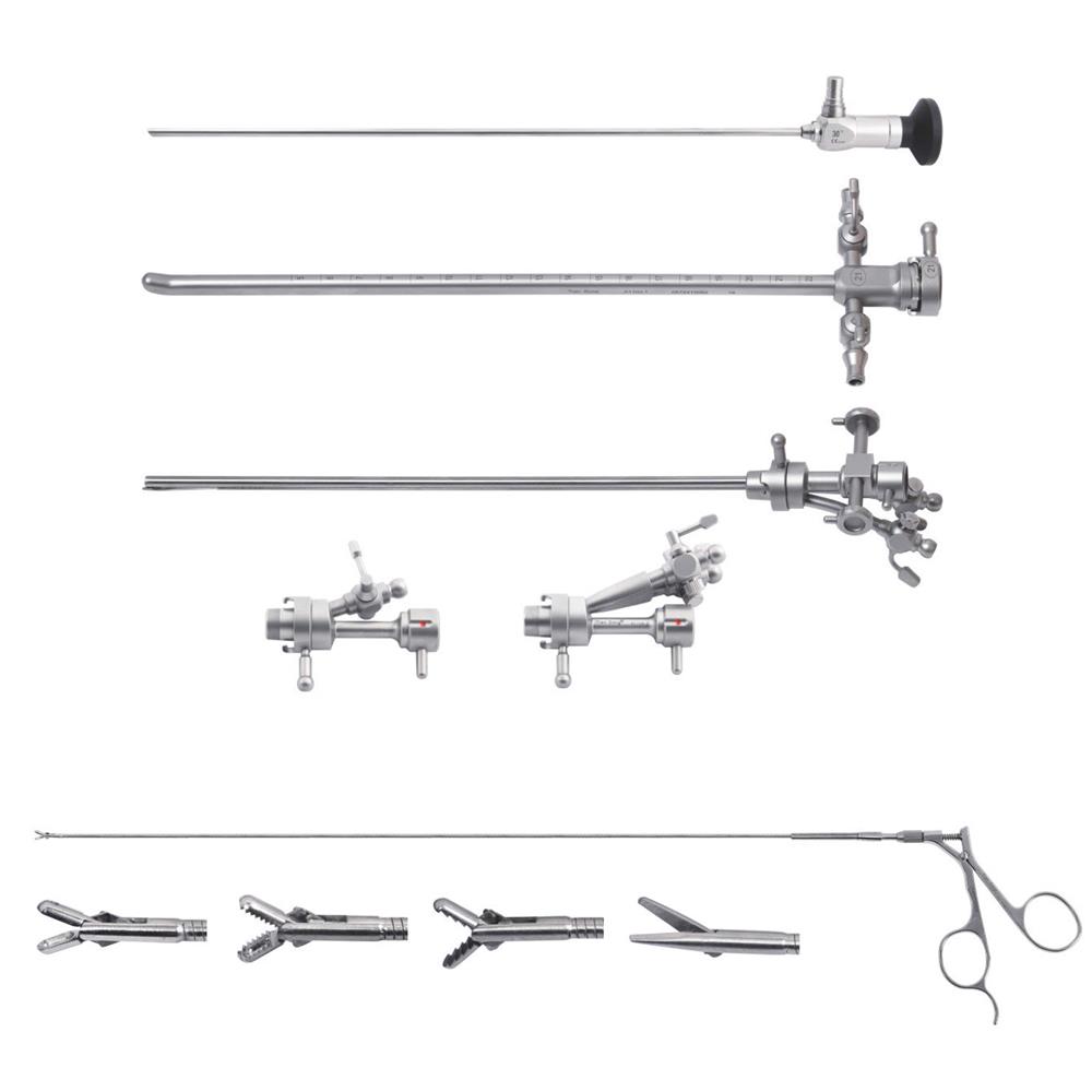 Set Πλήρους άκαμπτου κυστεοσκοπίου Κίνας, συμβατό με Storz