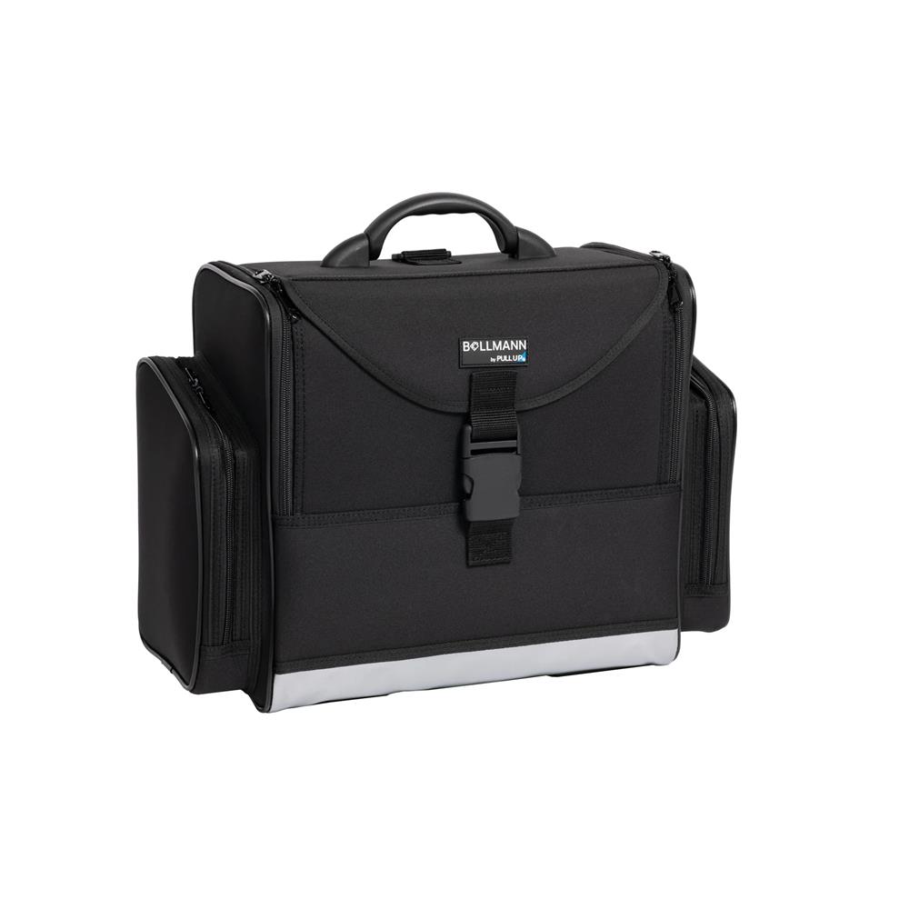 Ιατρική Τσάντα Bollmann Alternative με ιμάντα ώμου από polymousse, σε μαύρο,μπλε ή κόκκινο