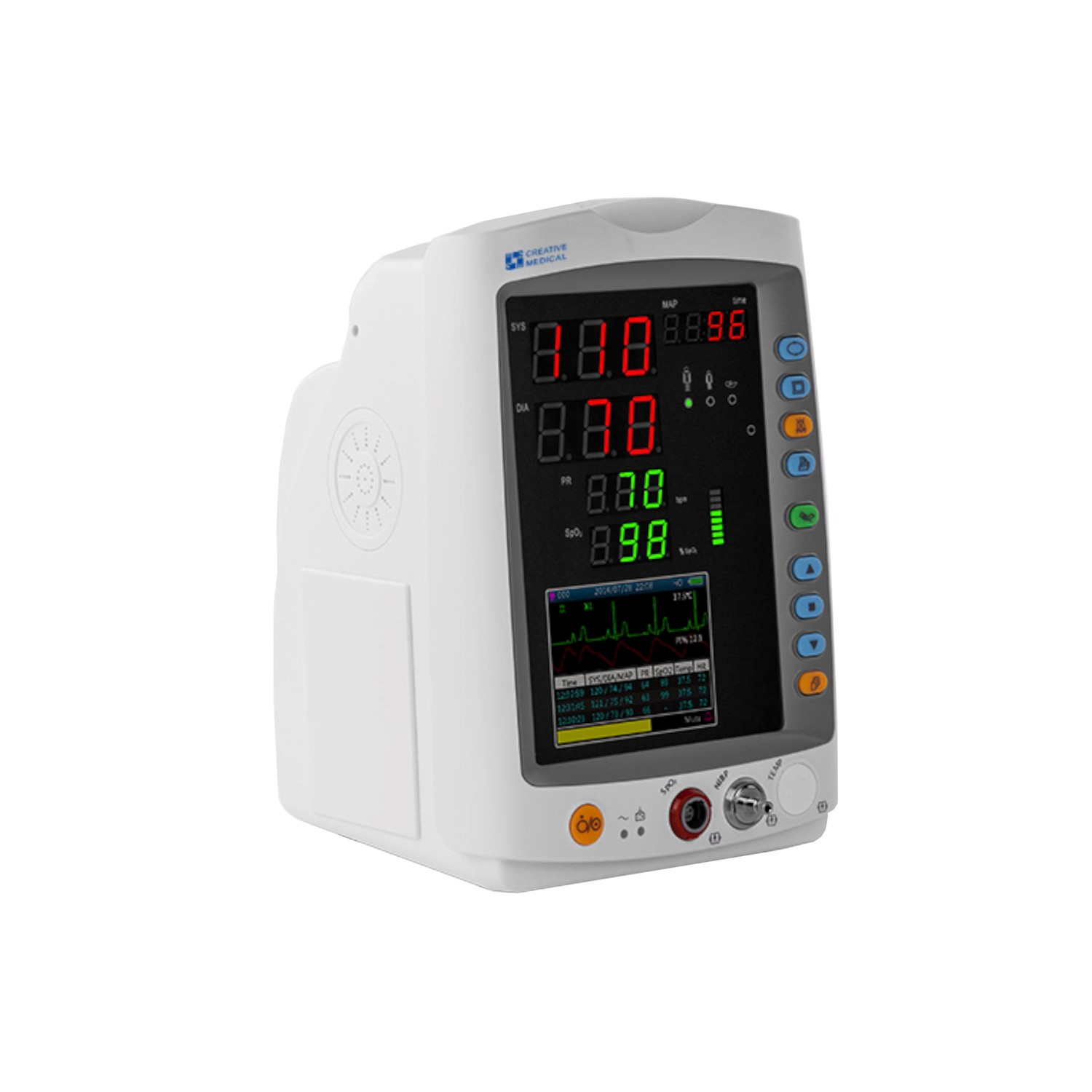 Μόνιτορ ασθενή vital sign PC-900Pro με SpO2, PR, NIBP, TEMP