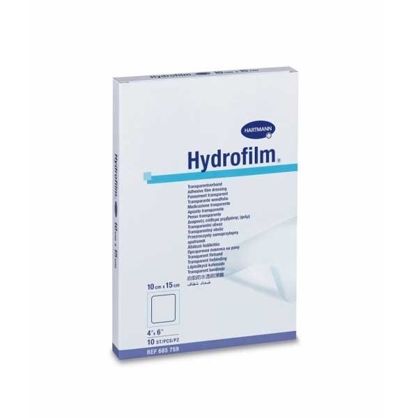 Επιθέματα διαφανή αυτοκόλλητα 10x15cm Hydrofilm (50άδα)
