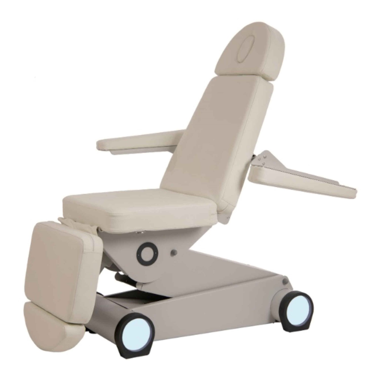 Electric beauty chair with 4 Motors, breather hole and built-in white LED lighting B-Light