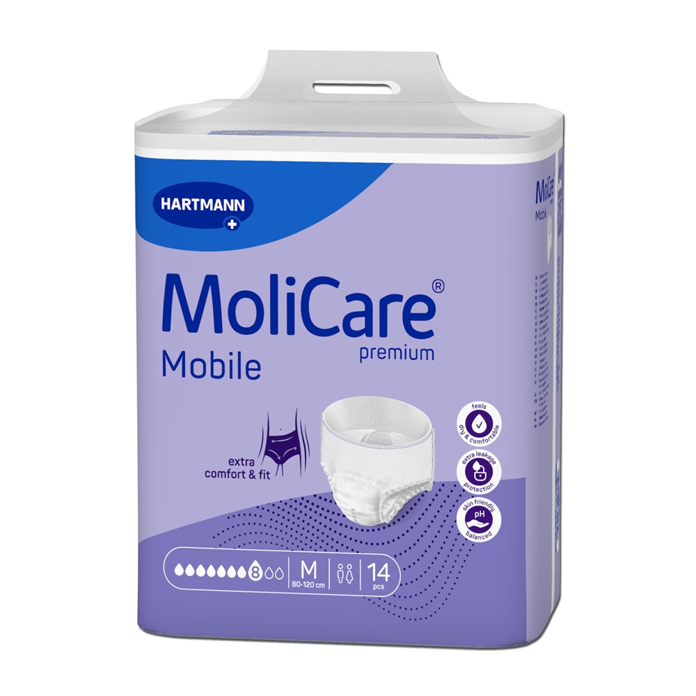 MoliCare Mobile Premium 8 drops incontinence pants  (14pcs)