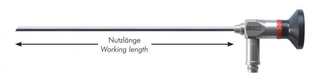 Cystoscope Slim 2,7mmx205mm 0° viewing angle, autoclavable (Storz compatible)***Pediatric