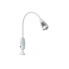 Φωτισμός πλάγιος επιτραπέζιος LED Luxiflex Plus 10w με το clamp στήριξης