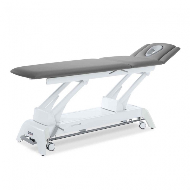 Gymna.PRO T5 with face opening, armsupports and iCONTROL (three segments: headrest, armrest and body) all colors