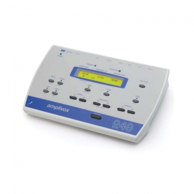 Amplivox 240 diagnostic audiometer air, bone, mask conduction