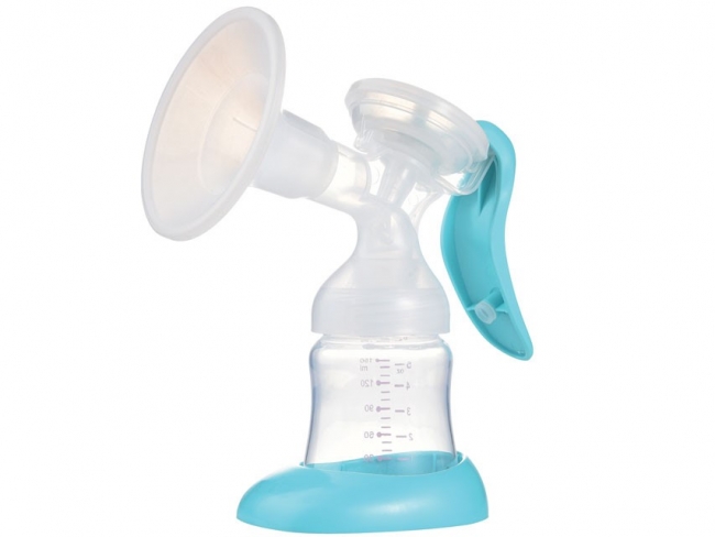 Manual breast pump