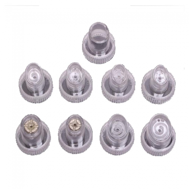 Hydrodermabrasion tips 9pcs (2pcs with microdiamond)