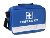 First Aid Bag- blue - empty