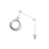 Gimanord LED plus magnifying light 12W trolley 3200 Lux