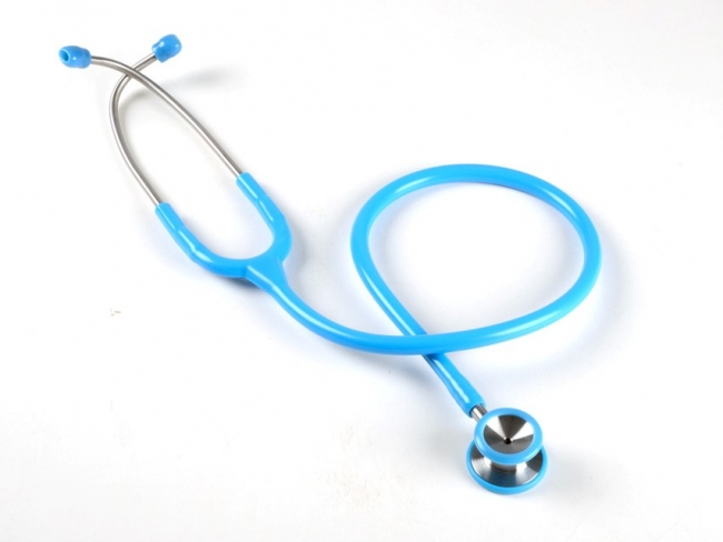 Classic paediatric Dual-haed stethoscope  - Y light blue